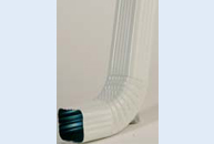 Downpipe with Shoe 100x75x2900mm Industrial.